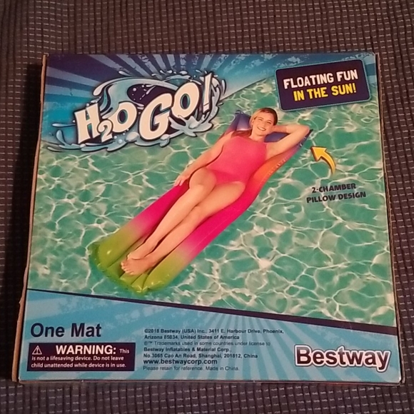 Rainbow Pool Mat - Picture 2 of 2